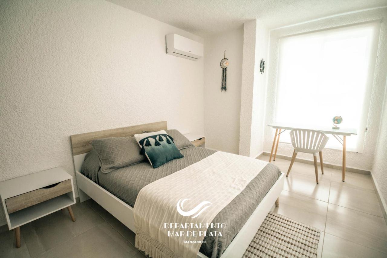 Hermoso Departamento Nuevo a 50 metros de playa!! Manzanillo Exterior foto