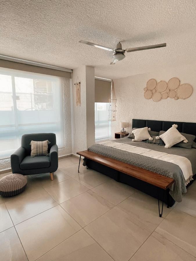 Hermoso Departamento Nuevo a 50 metros de playa!! Manzanillo Exterior foto