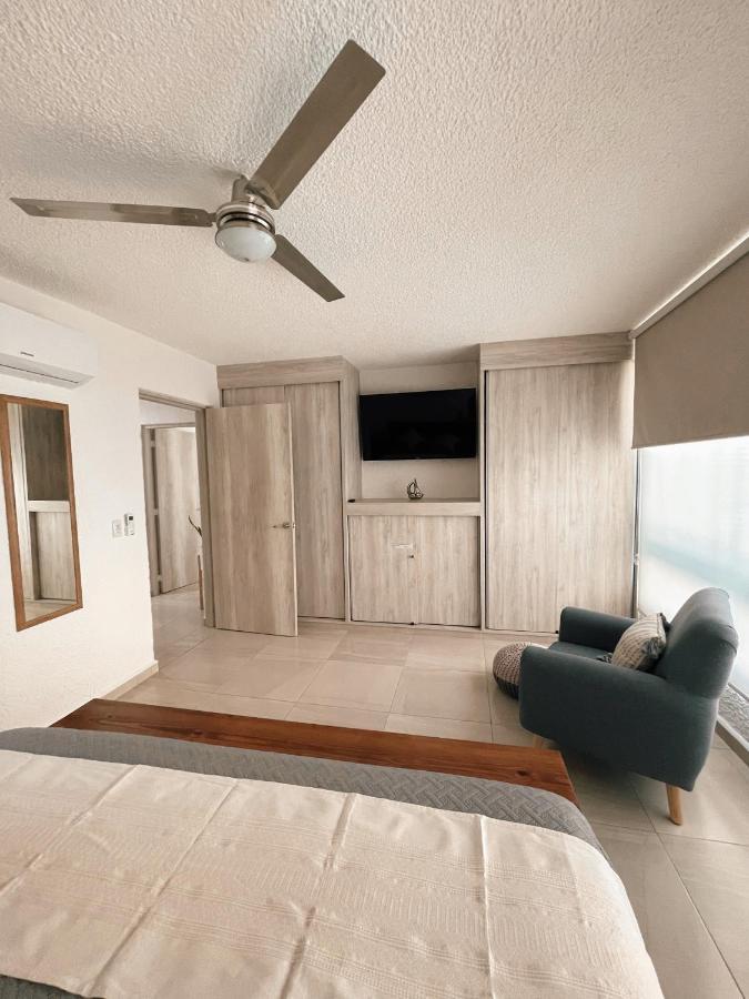 Hermoso Departamento Nuevo a 50 metros de playa!! Manzanillo Exterior foto